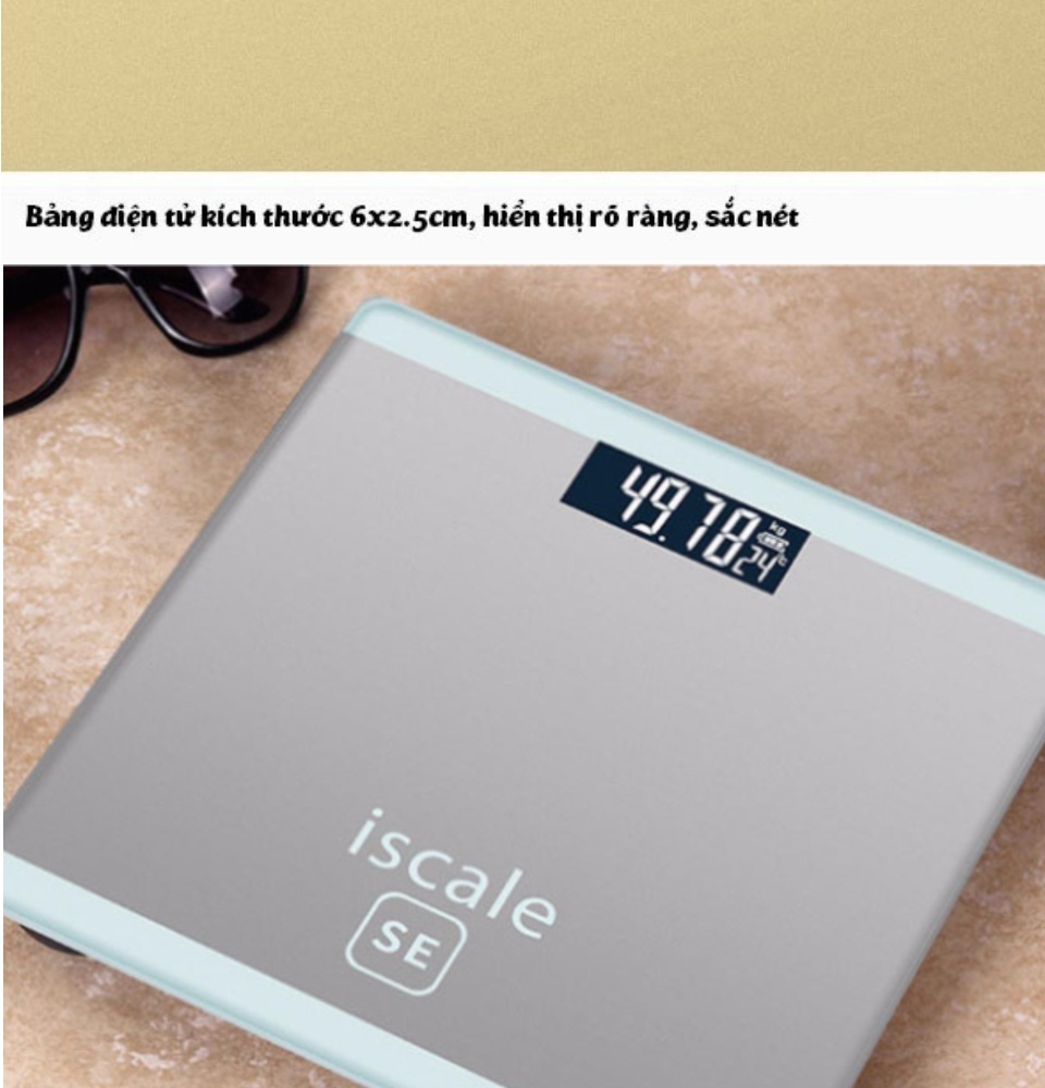 1 Cái Cân Điện Tử màn hình LCD hình Iphone - Theo dõi Body Fat - Kính Cường Lực - Tải trọng tối đa 180KG, hình Iphone Cân Siêu Bền ĐỘ CHÍNH XÁC CAO Mặt Kính Cường Lực Cao Cấp Tải Trọng lên Đến 180kg