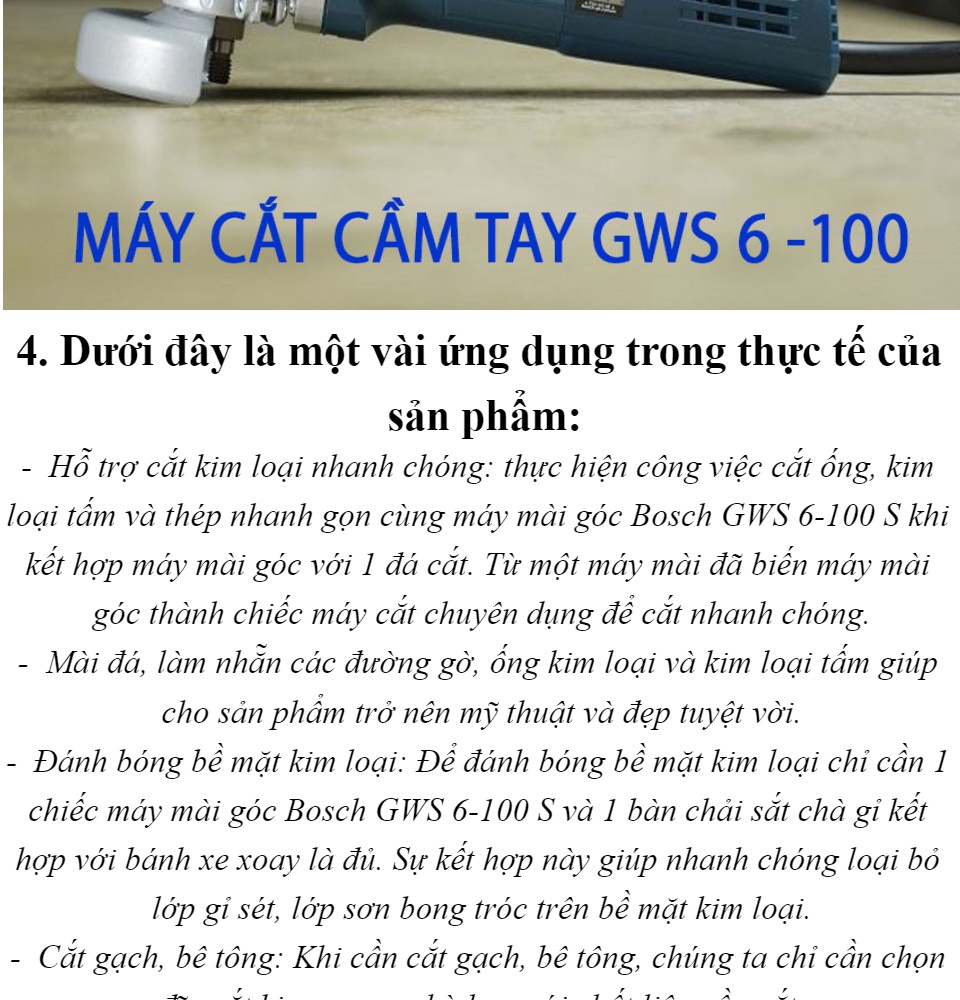 Máy Cắt Tay Lõi 100% Đồng Nguyên Chất MODEL GW 6-100M - Hàng Chính Hãng