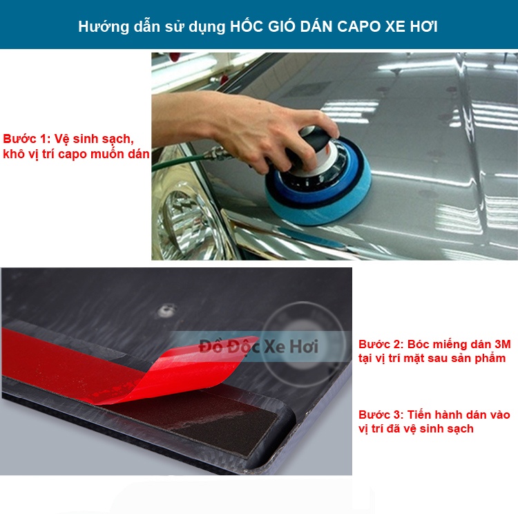 hốc gió nắp capo 