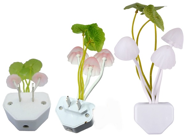 Đèn LED ngủ nấm cảm ứng ánh sáng OML