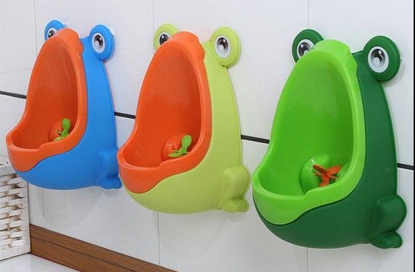 Bô tiểu gắn tường Colorful (ếch con) chính hãng từ Trung Quốc