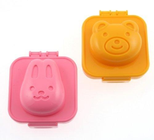 Khuôn cơm hình gấu, thỏ Kokubo KK-186 hàng Nhật