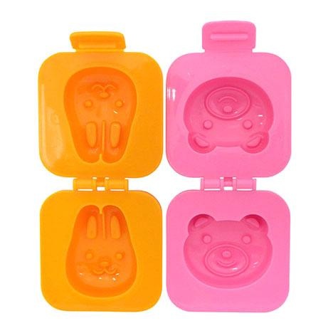 Khuôn cơm hình gấu, thỏ Kokubo KK-186 hàng Nhật