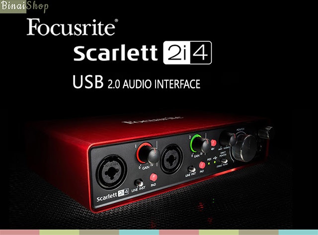 Focusrite Scarlett 2I4