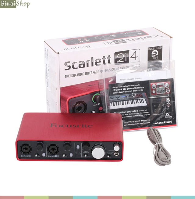 Focusrite Scarlett 2I4