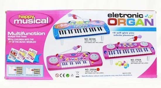 Bộ đàn Electronic Organ kèm Micro No. 3702A