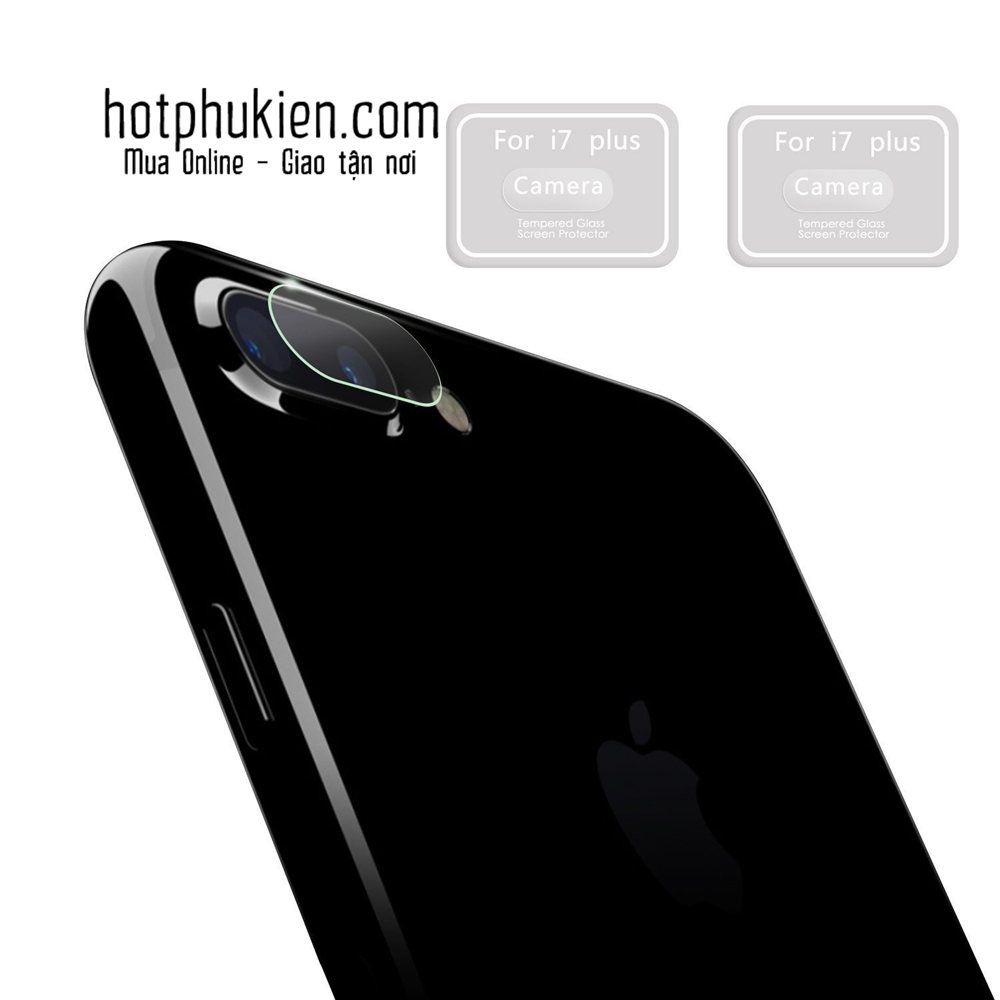 Miếng dán kính cường lực camera iPhone 7 Plus chính hãng Baseus