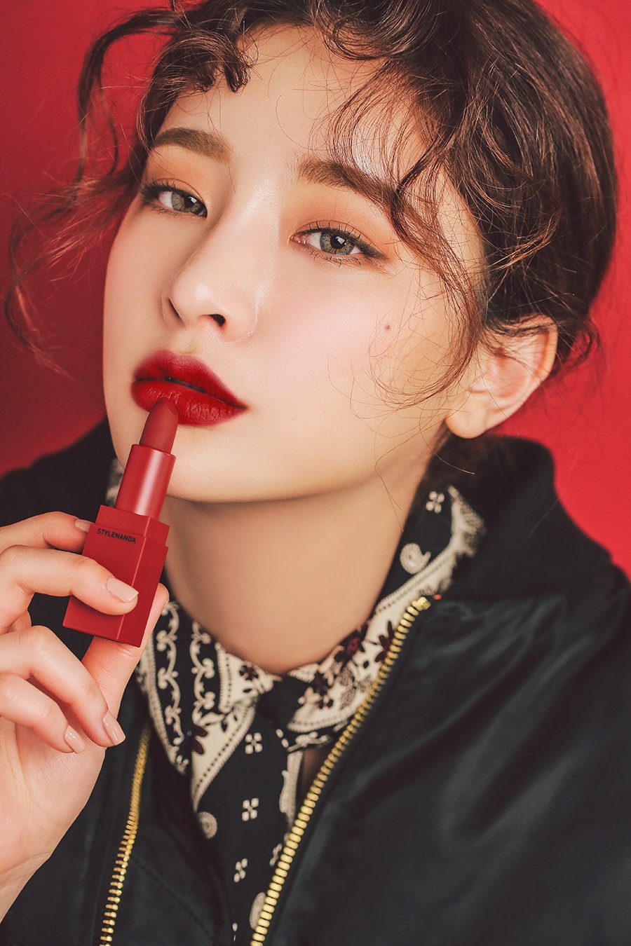 Image result for 3CE Red Recipe Matte Lip Color Lipstick 215Ruby Tuesday