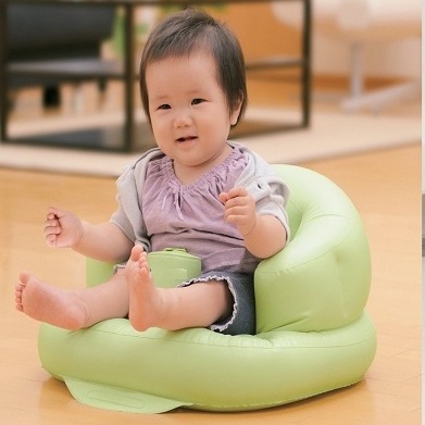 Ghế hơi tập ngồi cho bé bơm tự động 4