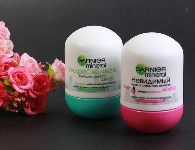 Lăn khử mùi Garnier Minera dạng sáp 48h Nga 3