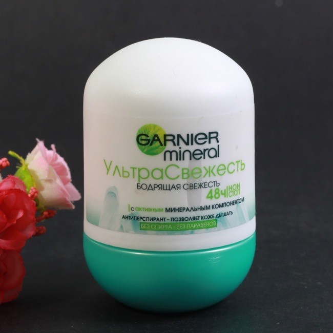 Lăn khử mùi Garnier Minera dạng sáp 48h Nga 4