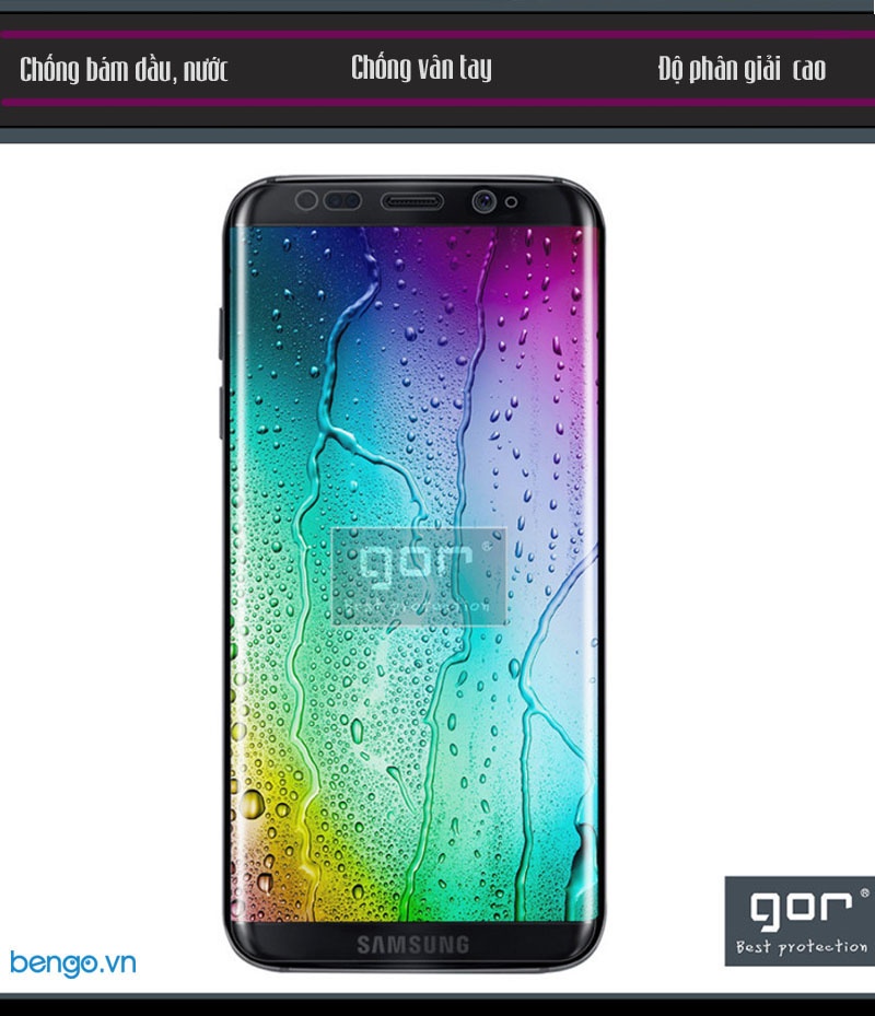 Dán màn hình Samsung Galaxy S8 3D Plus Full GOR