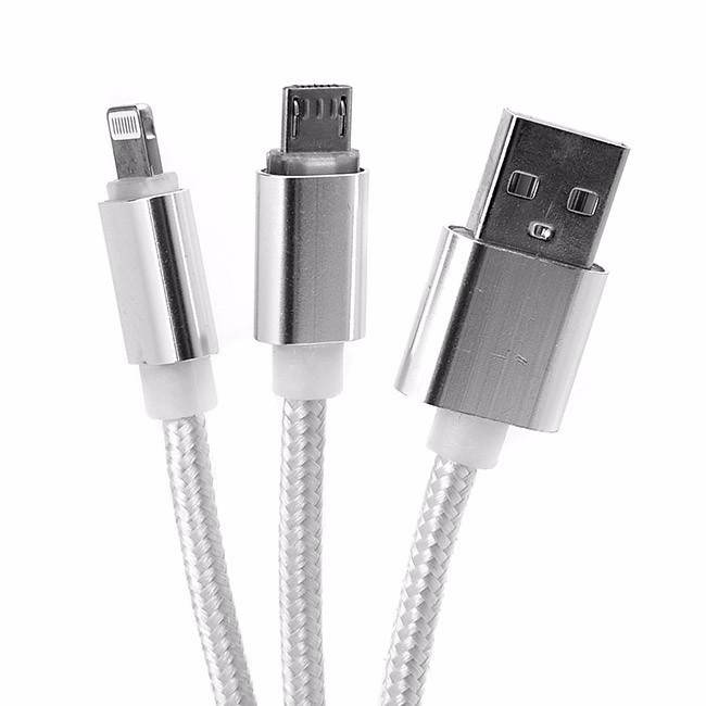 Cáp sạc 2 đầu kiêm móc khóa 2