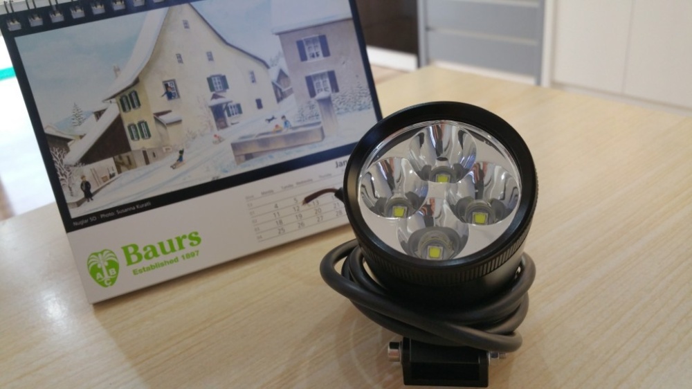 Đèn Trợ Sáng Xe Máy LED Cree L4 Hàng Mỹ 4