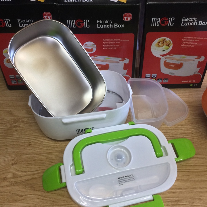 Hộp hâm nóng cơm ruột Inox Magic Bullet
