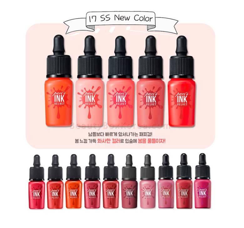 Kết quả hình ảnh cho Peripera Ink Peri's Velvet 8g