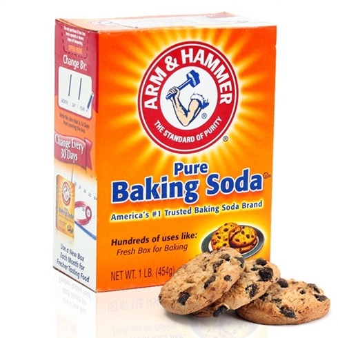 một hộp bột nở, muối nở baking soda đa công dụng 454g 1