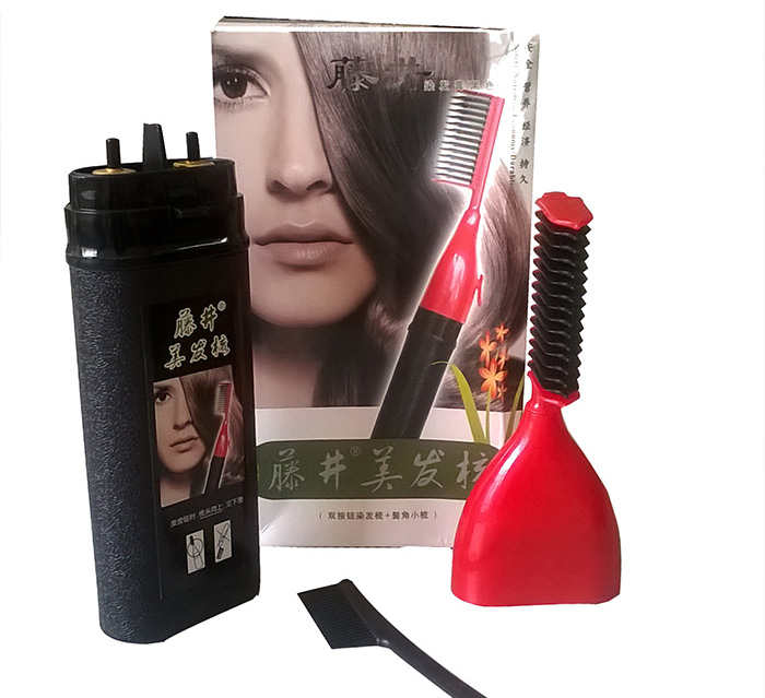 Bộ lược nhuộm tóc thông minh MY Tejing ALIANG và lõi thay thế thuốc nhuộm (Đen)