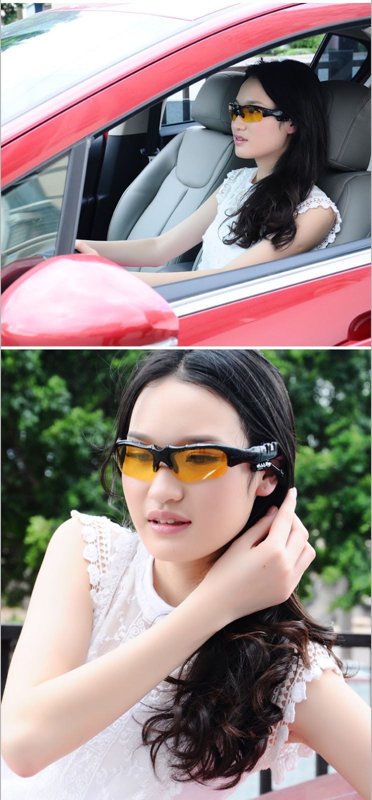Mắt Kính Thời Trang Kiêm Tai Nghe Bluetooth 3