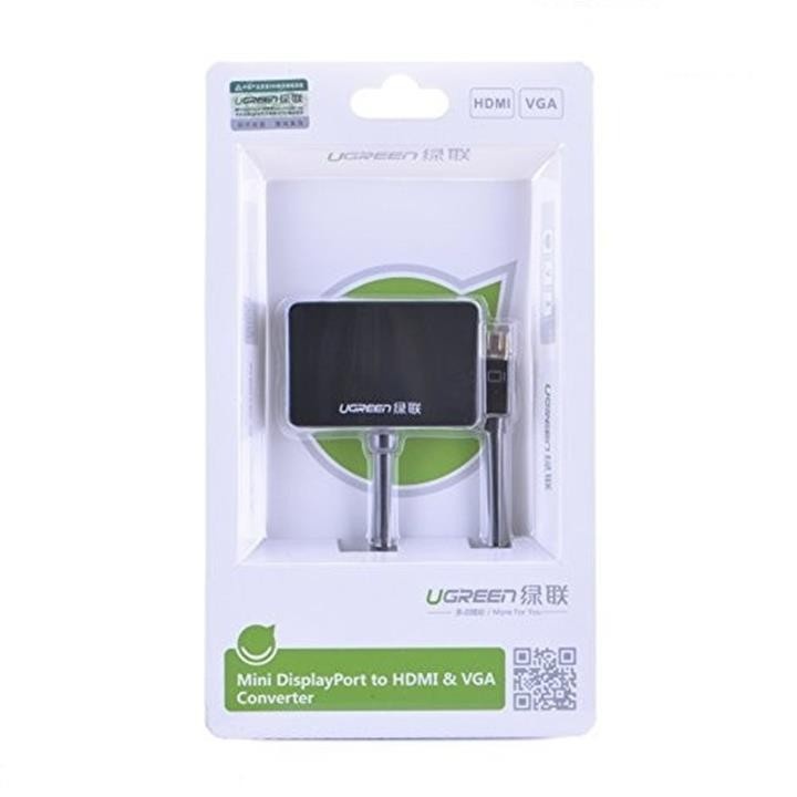 Cáp chuyển đổi Mini DisplayPort to VGA + HDMI chính hãng Ugreen 10439 3