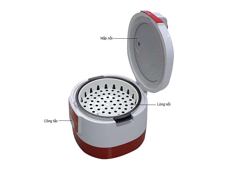 Nồi Cơm Điện Midea 1.8 Lít MRSM1861