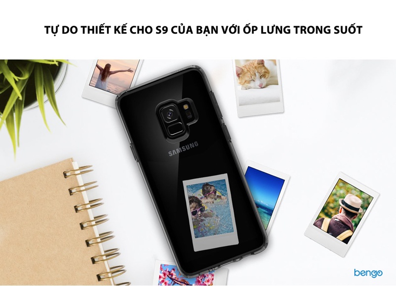 Ốp lưng Samsung Galaxy S9 SPIGEN Ultra Hybrid