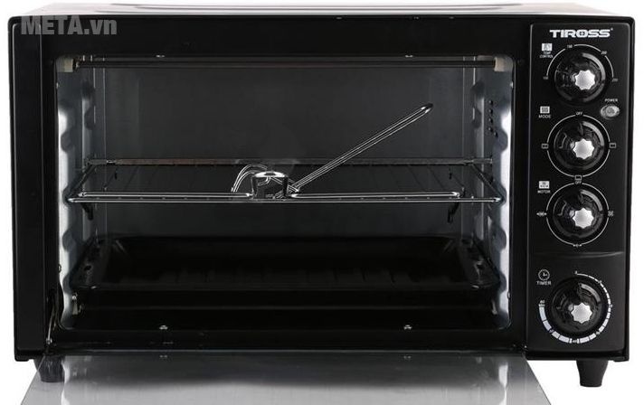 Lò nướng đa năng đối lưu Tiross TS-961 với dung tích lò 35 lít.