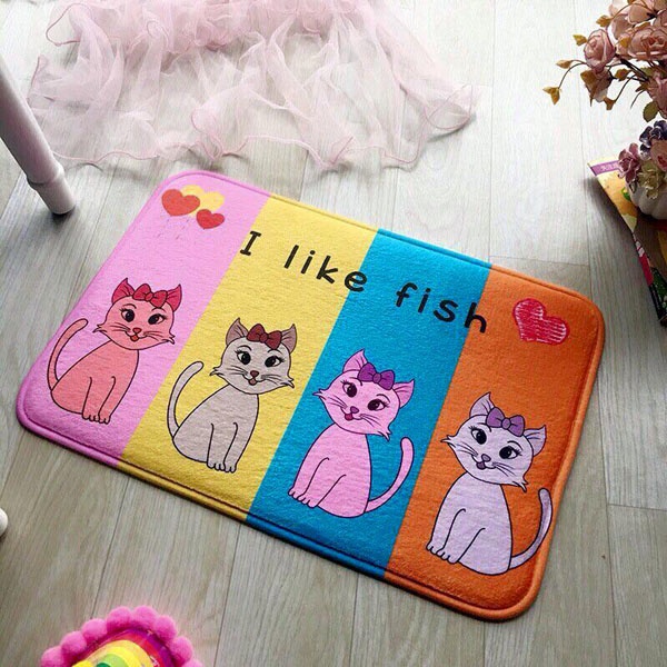 Thảm chùi chân 3d siêu thấm