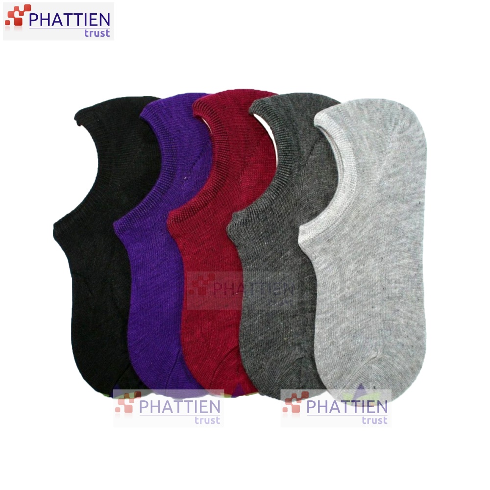 Bộ 5 đôi tất lười trơn (Nữ) 1