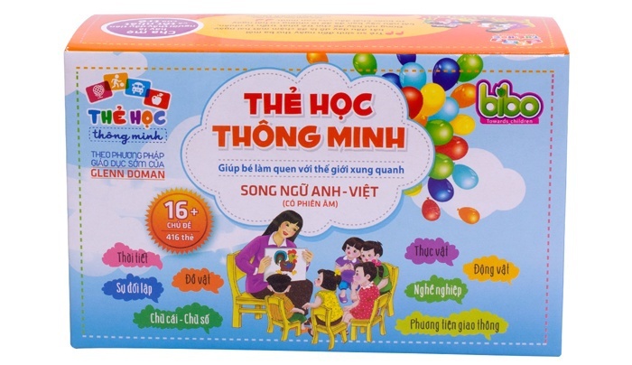 Thẻ Học Tiếng Anh Việt 416 Thẻ 1