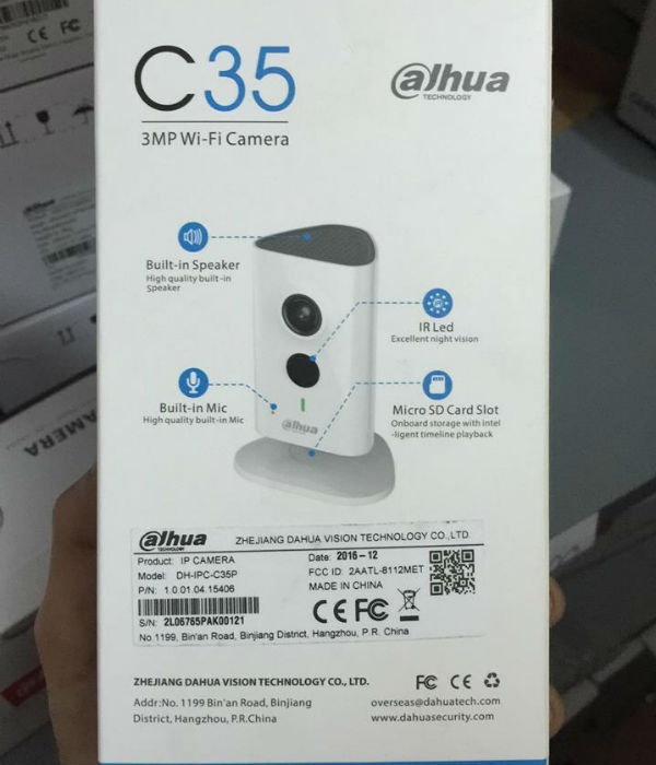 Camera Dahua Wifi C35 giá rẻ