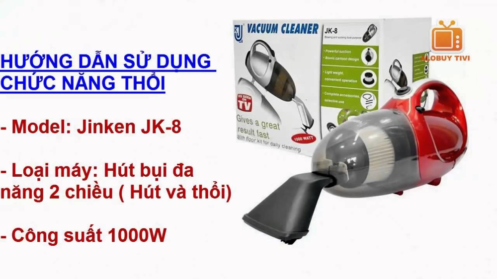 Máy hút và thổi bụi cầm tay JK8 đa năng