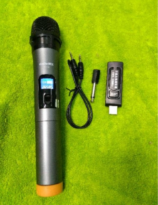 Mic Không dây Daile V12 cho Loa Bluetooth Karaoke - Loa Kéo Mini 1