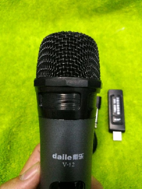 Mic Không dây Daile V12 cho Loa Bluetooth Karaoke - Loa Kéo Mini 5