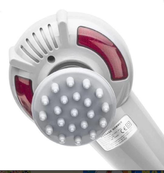 Máy mát xa lưng vai cổ cầm tay 7 đầu hồng ngoại KING MASSAGER 5