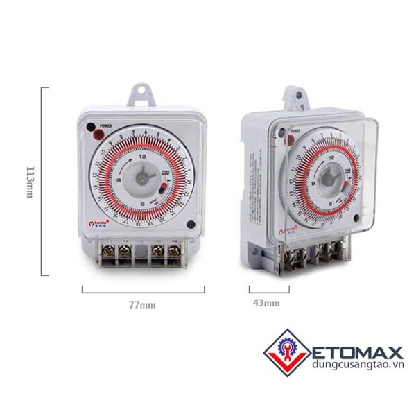 Hẹn giờ lập trình cơ công suất lớn Kerde TID-03J