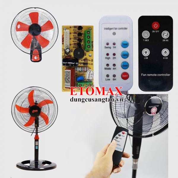 Mạch điều khiển quạt từ xa TOMAX