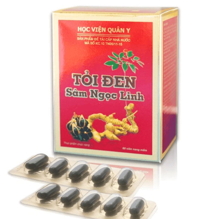 tỏi đen Sâm Ngọc Linh HVQY