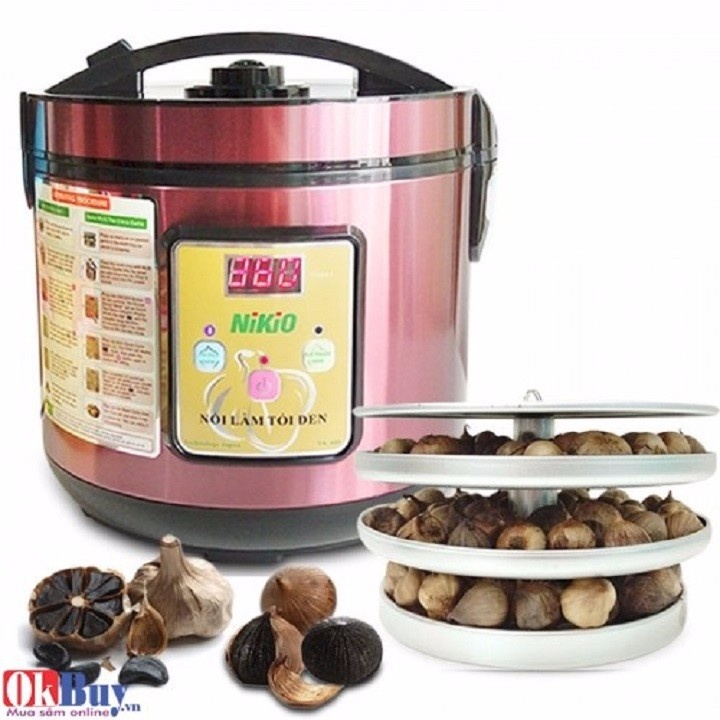 Máy làm tỏi đen gia đình Nhật Bản Nikio NK-688 dòng cao cấp Đỏ tím 3