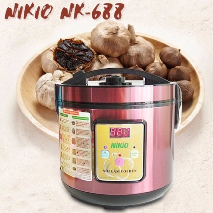 Máy làm tỏi đen gia đình Nhật Bản Nikio NK-688 dòng cao cấp Đỏ tím 2