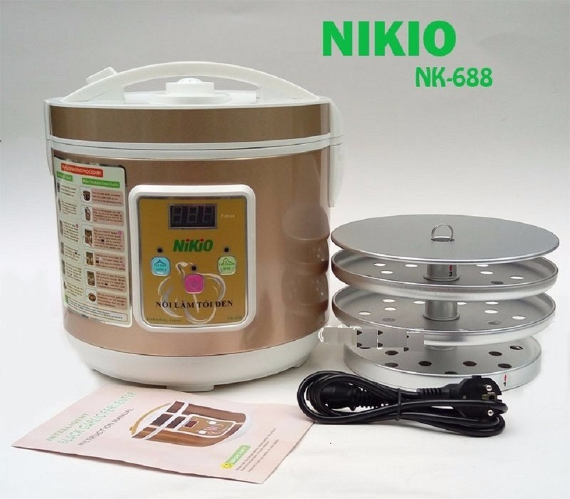 Máy làm tỏi đen gia đình Nhật Bản Nikio NK-688 dòng cao cấp Máy làm tỏi đen gia đình Nhật Bản Nikio NK-688 dòng cao cấp