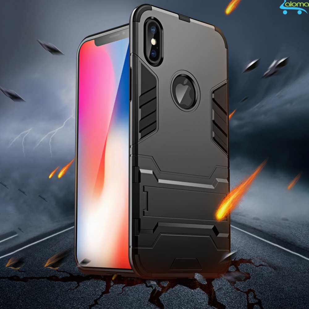 Ốp lưng kiêm giá đỡ cho Iphone sang trọng KUMENG KM-IP88 gia dụng aloma