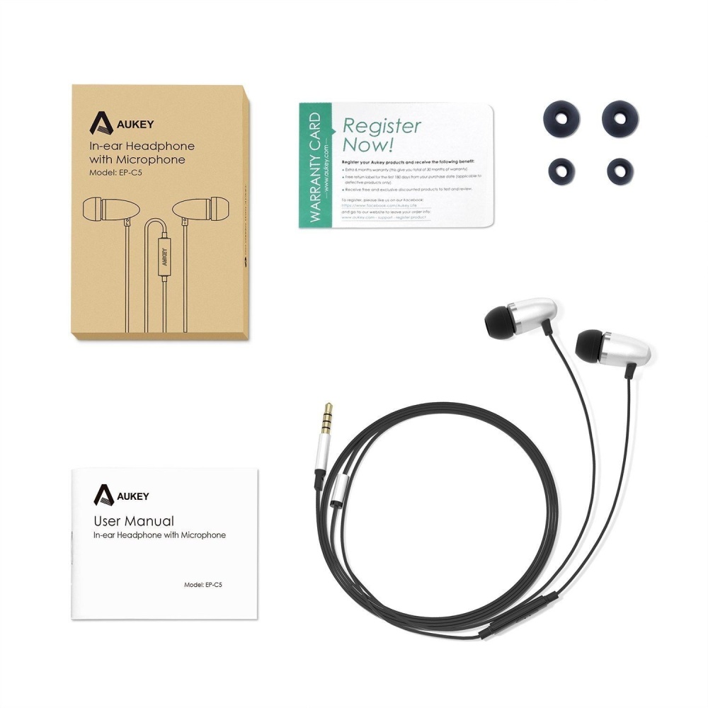 Tai nghe có dây Aukey EP-C5