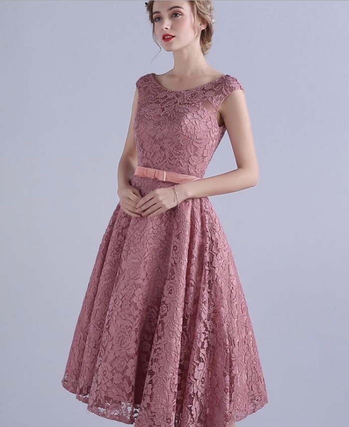 ĐẦM REN XÒE SANG TRỌNG BY4327 5