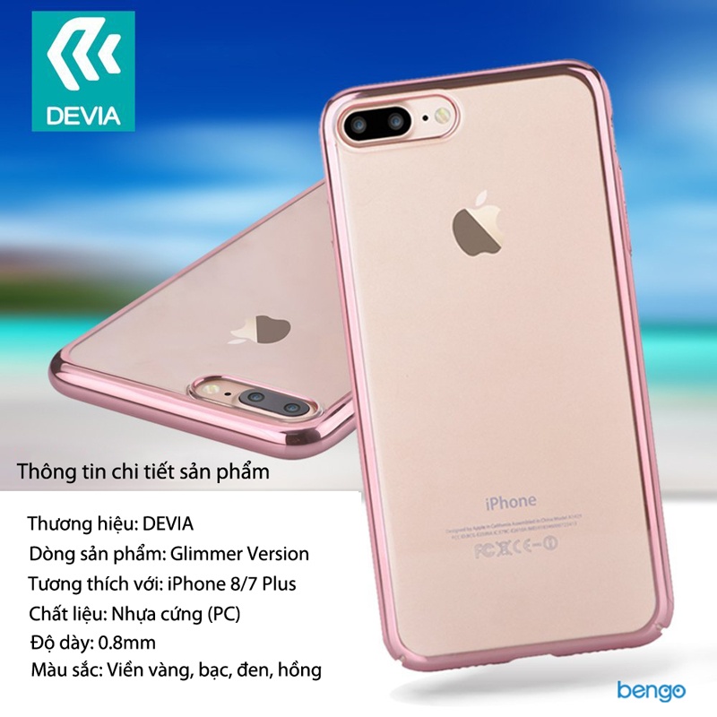 Ốp lưng iPhone 8/7 Plus DEVIA Glimmer Version