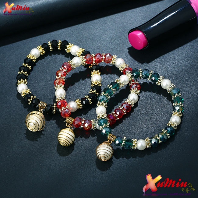 Vòng đá nữ phối ngọc trai