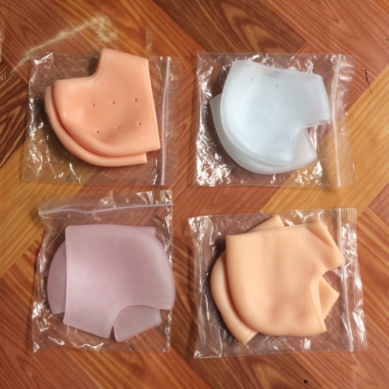 Vớ silicon bảo vệ, giảm nứt nẻ gót chân Nam, Nữ- Chăm sóc chân 1