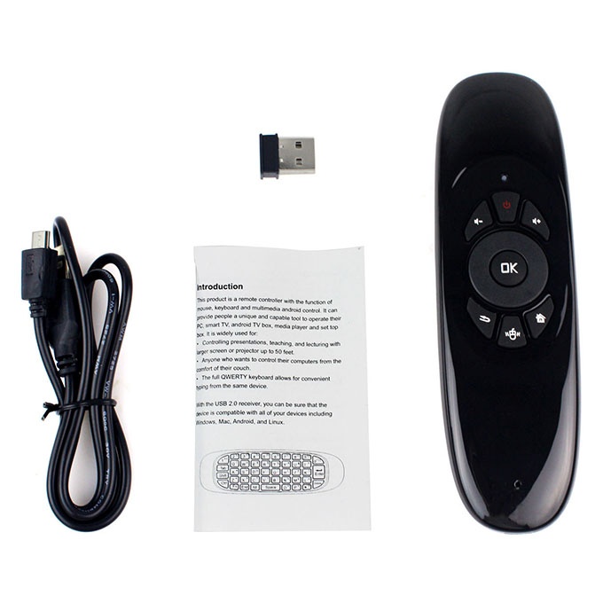 ban phim chuot bay c120 cho android tv box 04