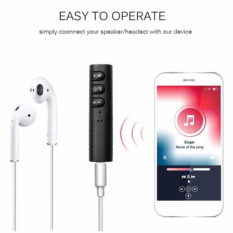 Bluetooth Aux Receiver Adapter 4.1 Bluetooth Rảnh Tay 2