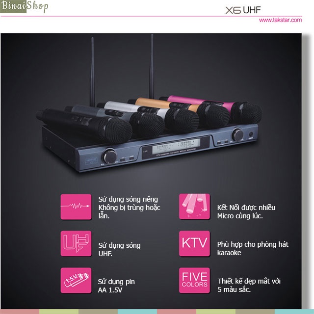 Takstar X6 UHF